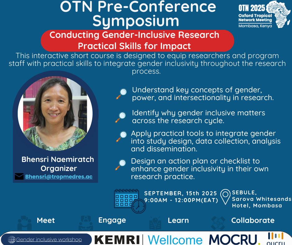 Read more about the article Pre-conference symposium : Conducting gender inclusive research: Pratical Skills for Impact